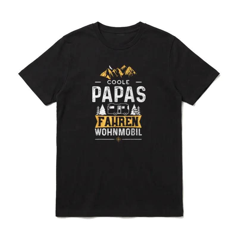 Vater Coole Papas Fahren T-Shirt – Klassisches T-Shirt in Schwarz