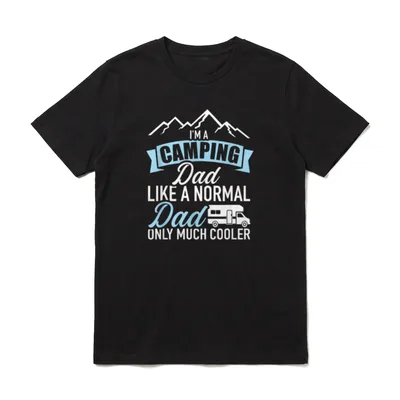 Wohnmobil I'm a camping T-Shirt – Klassisches T-Shirt in Schwarz