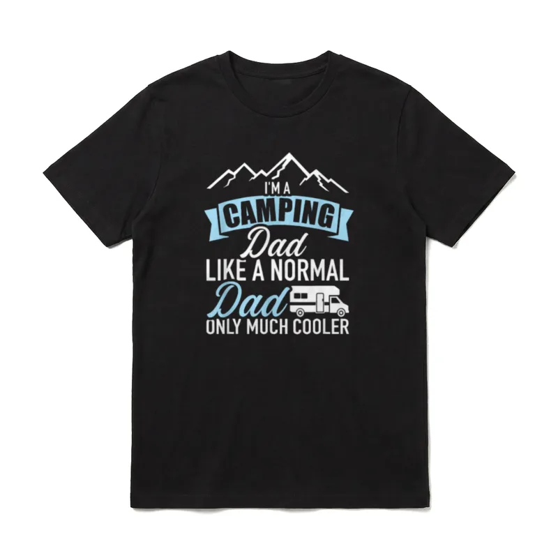 Wohnmobil I'm a camping T-Shirt – Klassisches T-Shirt in Schwarz
