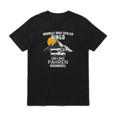 Normale Opas Spielen Bingo Coole T-Shirt – Klassisches T-Shirt in Schwarz