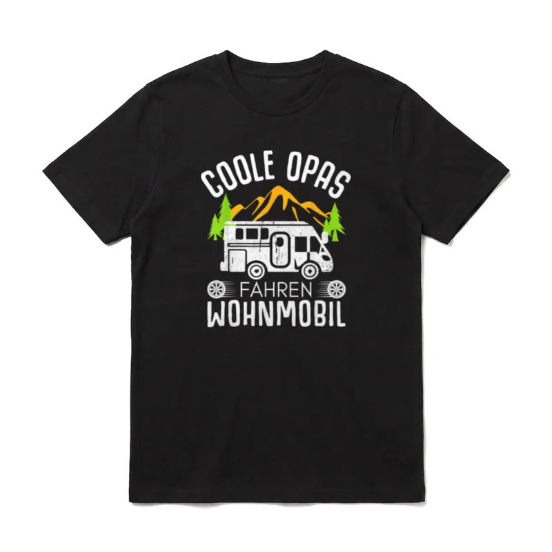 Camper Wohnmobil Spruch Coole T-Shirt – Klassisches T-Shirt in Schwarz