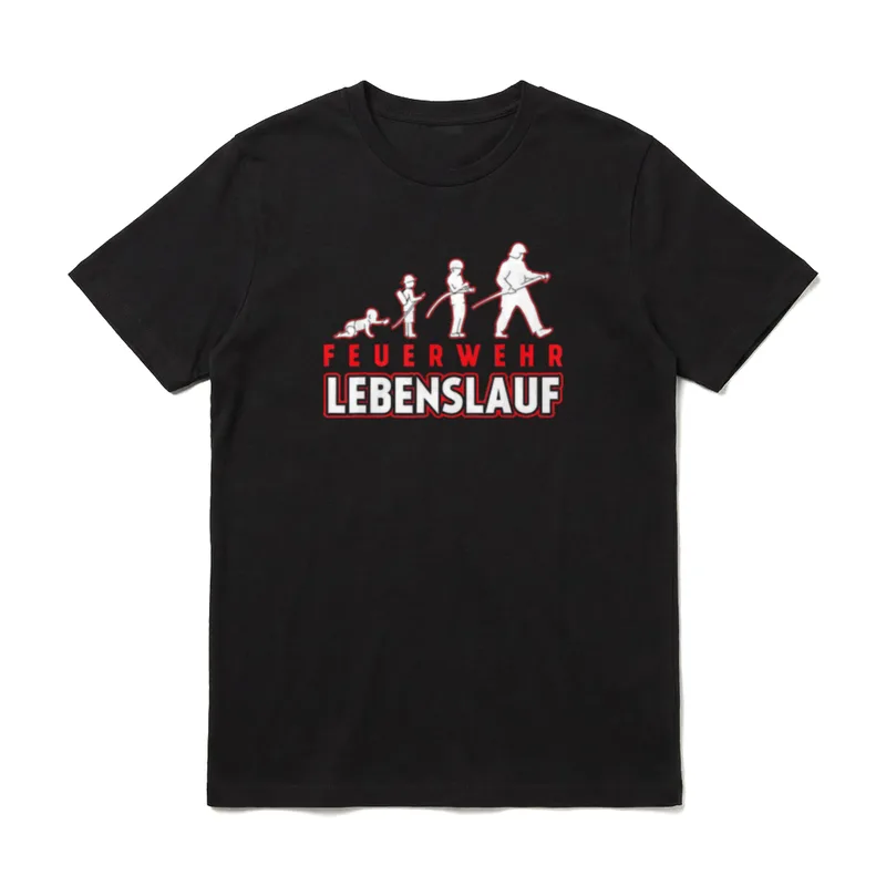 Lustige T-Shirt Sprüche Feuerwehr – Klassisches T-Shirt in Schwarz