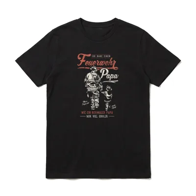 Ich habe einen Feuerwehr T-Shirt – Klassisches T-Shirt in Schwarz