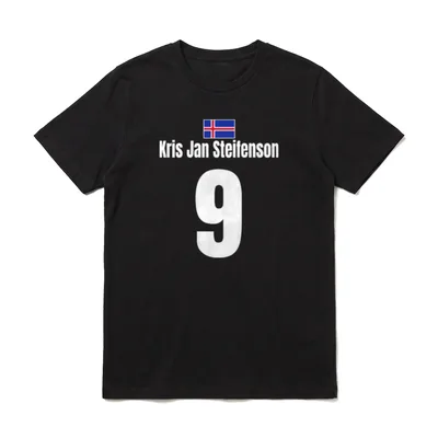 Fußball Junggesellenabschied Vatertag Island T-Shirt – Klassisches T-Shirt in Schwarz