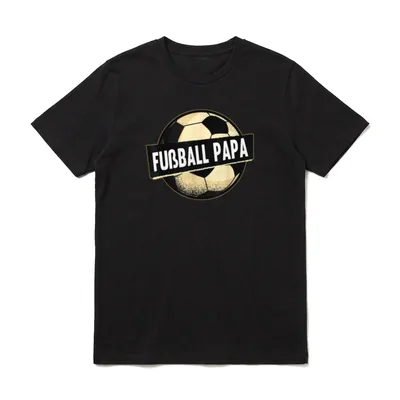 Fußball Fußballmannschaft Fußballplatz Sport T-Shirt – Klassisches T-Shirt in Schwarz