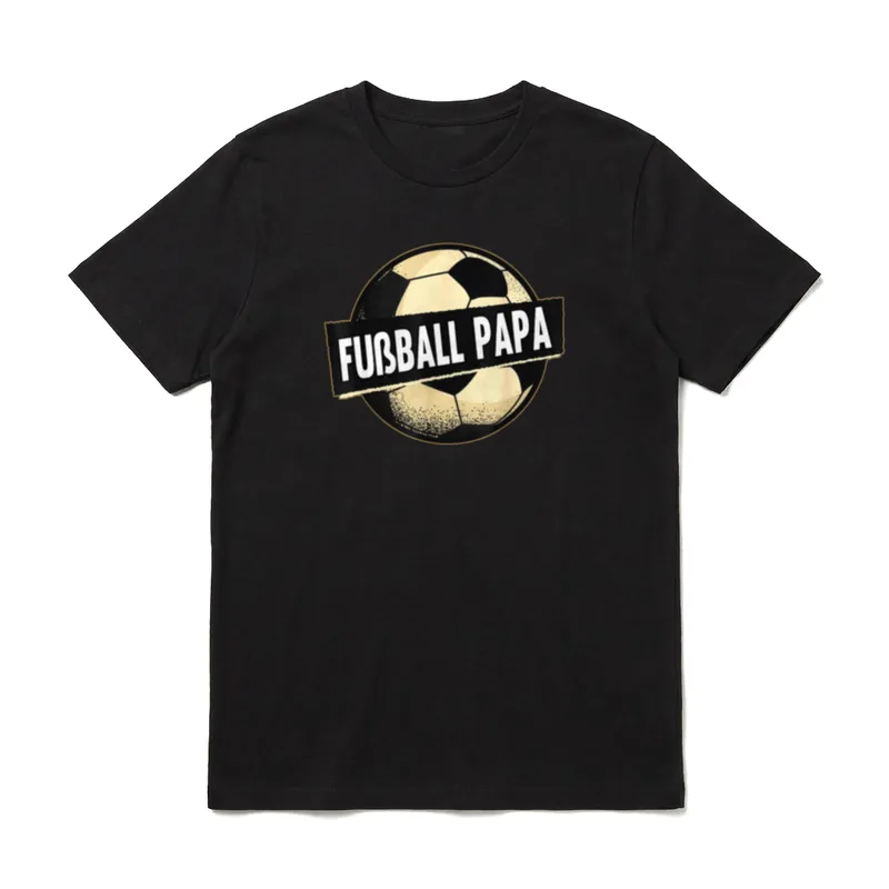 Fußball Fußballmannschaft Fußballplatz Sport T-Shirt – Klassisches T-Shirt in Schwarz
