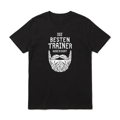 Bester Fußballtrainer Fußball Papa T-Shirt – Klassisches T-Shirt in Schwarz