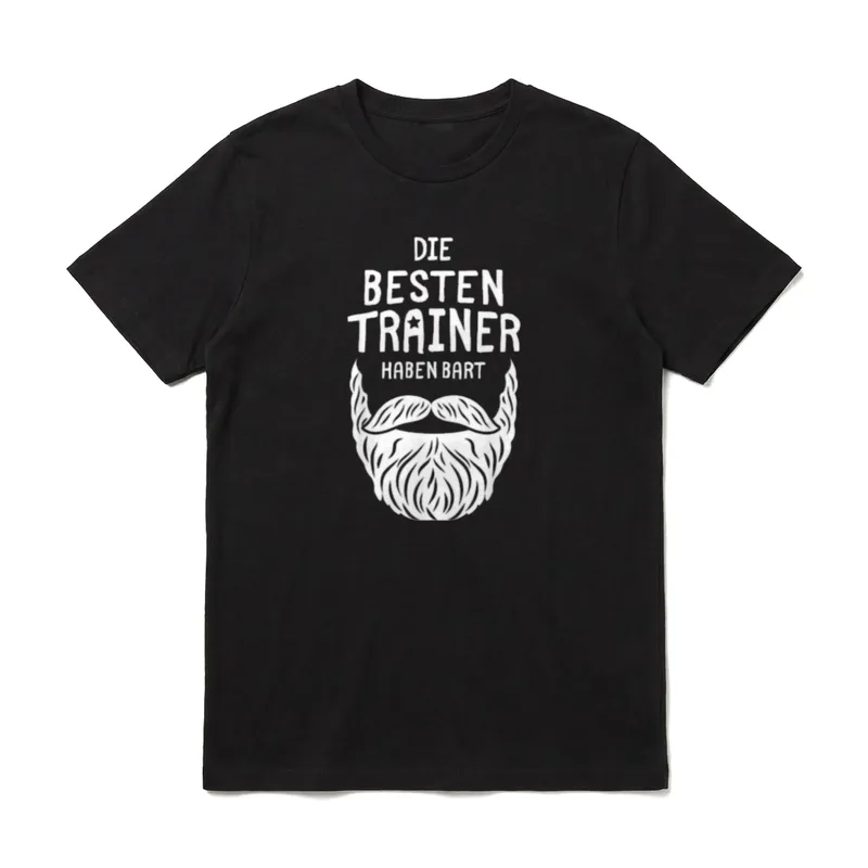Bester Fußballtrainer Fußball Papa T-Shirt – Klassisches T-Shirt in Schwarz