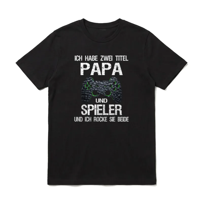 Lustige Gamer Videospiele T-Shirt – Klassisches T-Shirt in Schwarz