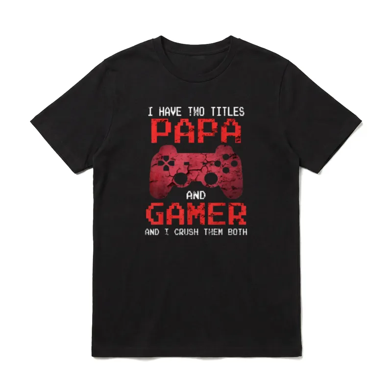 Lustiges Gamer Zocker Videospiele T-Shirt – Klassisches T-Shirt in Schwarz