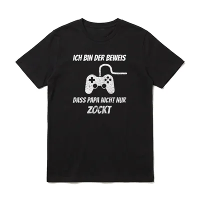 Ich Bin Der Beweis T-Shirt – Klassisches T-Shirt in Schwarz