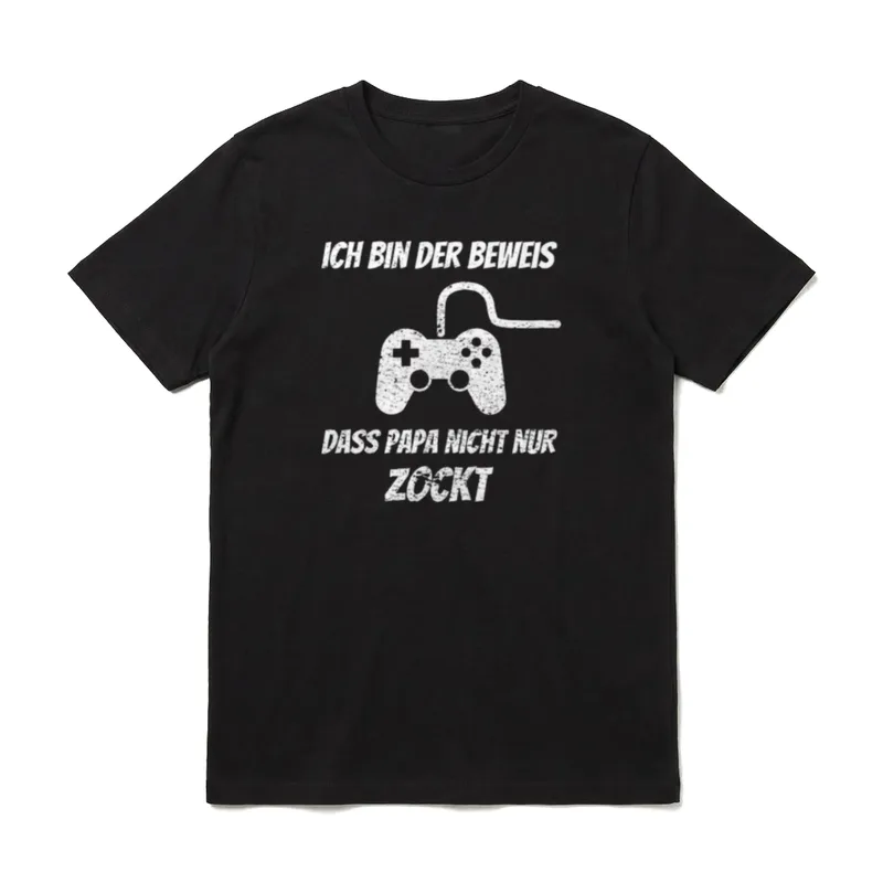 Ich Bin Der Beweis T-Shirt – Klassisches T-Shirt in Schwarz