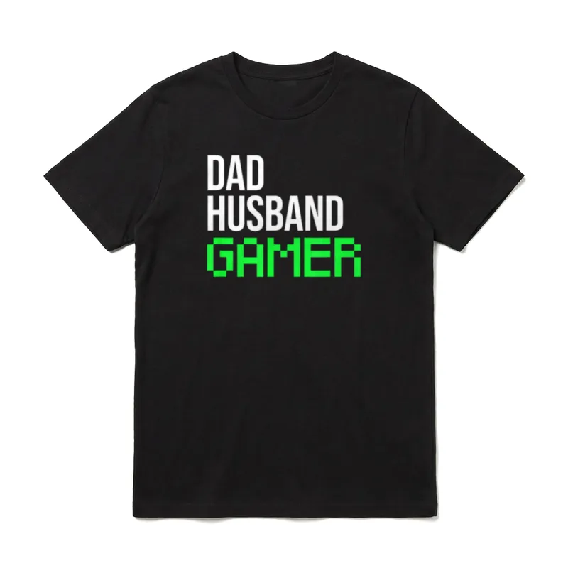 Gamer Zocker Papa Gaming T-Shirt – Klassisches T-Shirt in Schwarz