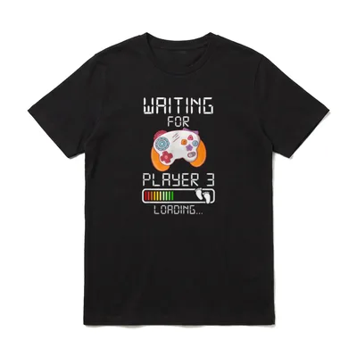 Gamer Zocker Player3 Werdender T-Shirt – Klassisches T-Shirt in Schwarz