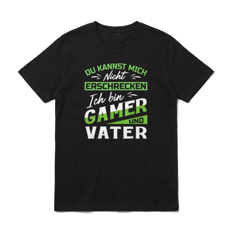 Zocken Gaming Du kannst T-Shirt – Klassisches T-Shirt in Schwarz