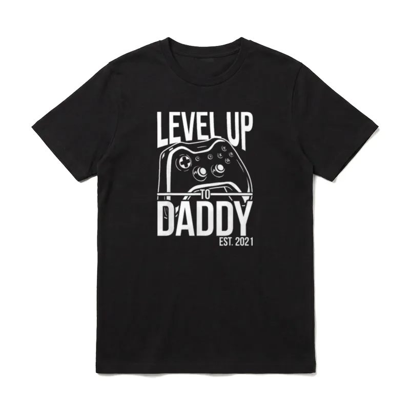 Daddy Papa 2021 Werdende T-Shirt – Klassisches T-Shirt in Schwarz