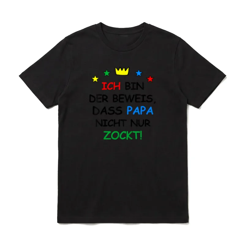 ICH BIN DER BEWEIS DASS T-Shirt – Klassisches T-Shirt in Schwarz