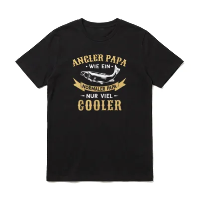 Papa Lustig Papa Geburtstag Vater T-Shirt – Klassisches T-Shirt in Schwarz