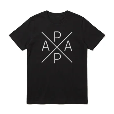 Papa Outfit stolzer Papa T-Shirt – Klassisches T-Shirt in Schwarz