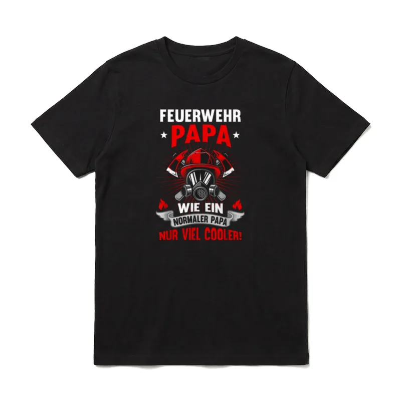 Papa Lustig Papa Geburtstag T-Shirt – Klassisches T-Shirt in Schwarz