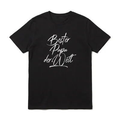 Papa Lustig Papa Geburtstag T-Shirt – Klassisches T-Shirt in Schwarz