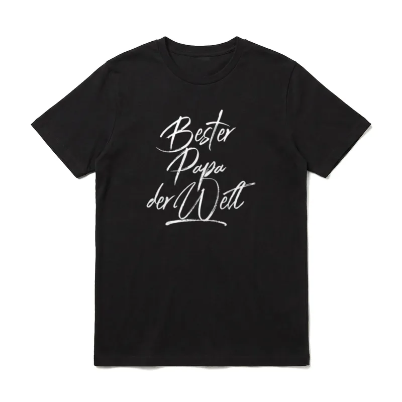 Papa Lustig Papa Geburtstag T-Shirt – Klassisches T-Shirt in Schwarz