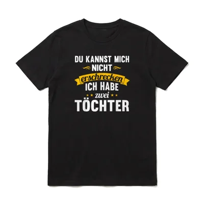 Papa Lustig Papa Geburtstag T-Shirt – Klassisches T-Shirt in Schwarz