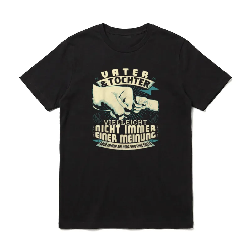 Papa Lustig Papa Geburtstag T-Shirt – Klassisches T-Shirt in Schwarz