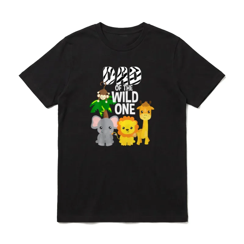 T-Shirt Damen Tiere – Klassisches T-Shirt in Schwarz