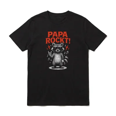 Papa Lustig Papa Geburtstag T-Shirt – Klassisches T-Shirt in Schwarz