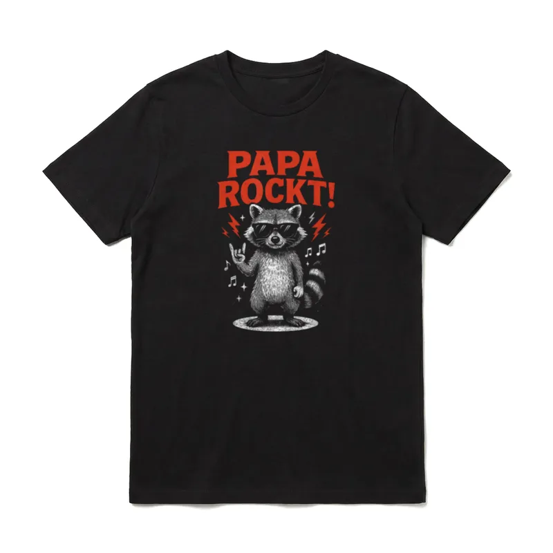 Papa Lustig Papa Geburtstag T-Shirt – Klassisches T-Shirt in Schwarz