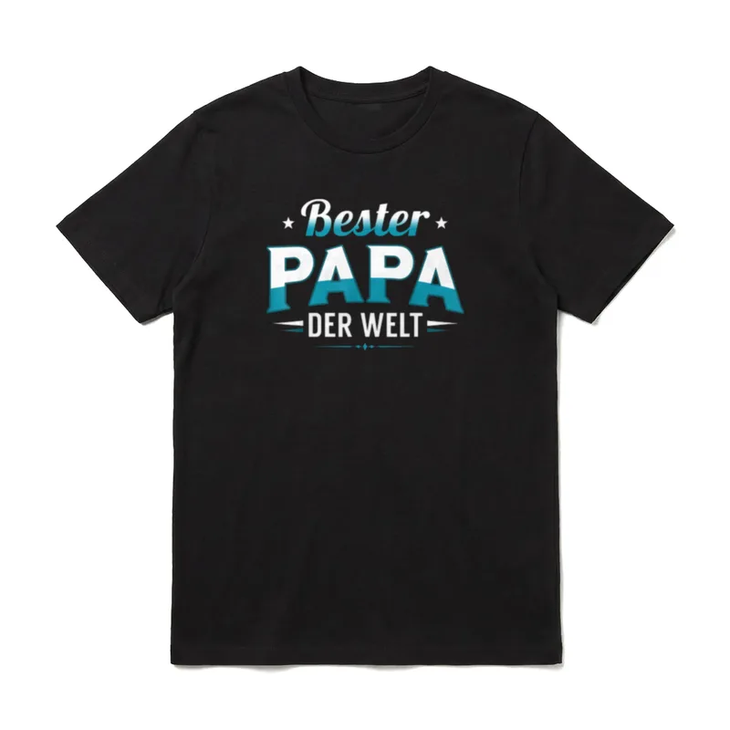 Papa Lustig Papa Geburtstag T-Shirt – Klassisches T-Shirt in Schwarz