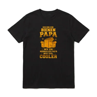 Papa Lustig Papa Geburtstag T-Shirt – Klassisches T-Shirt in Schwarz