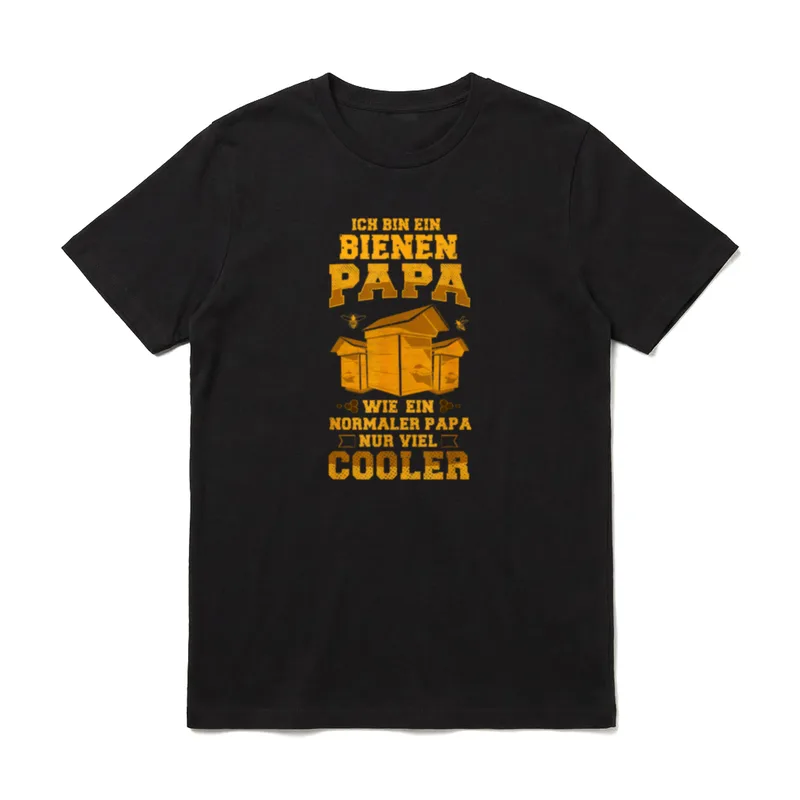 Papa Lustig Papa Geburtstag T-Shirt – Klassisches T-Shirt in Schwarz