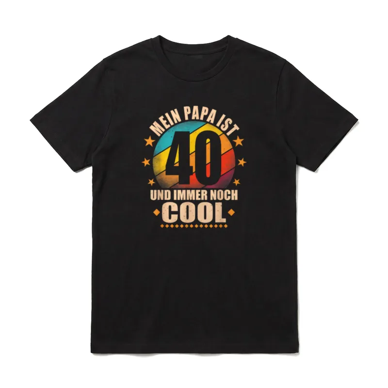 T-Shirt 40 Geburtstag Mann lustig – Klassisches T-Shirt in Schwarz