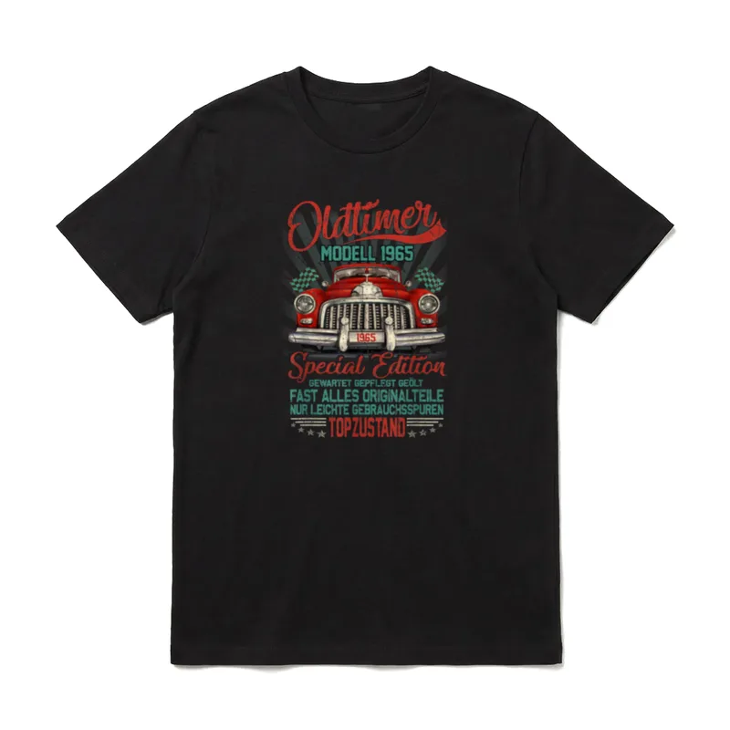 61. Geburtstag Opa Papa Jahrgang T-Shirt – Klassisches T-Shirt in Schwarz