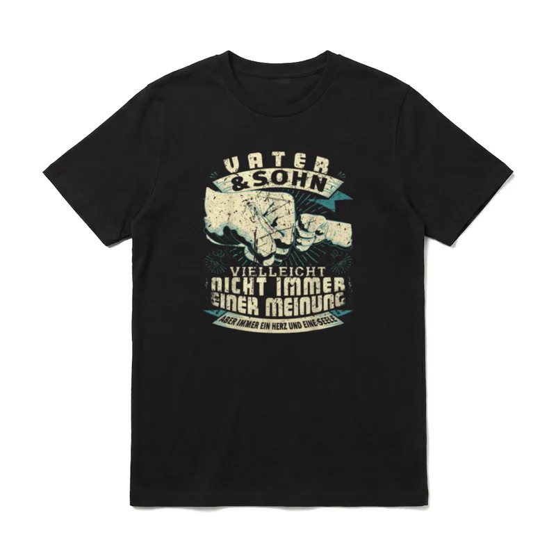Papa Lustig Papa Geburtstag T-Shirt – Klassisches T-Shirt in Schwarz