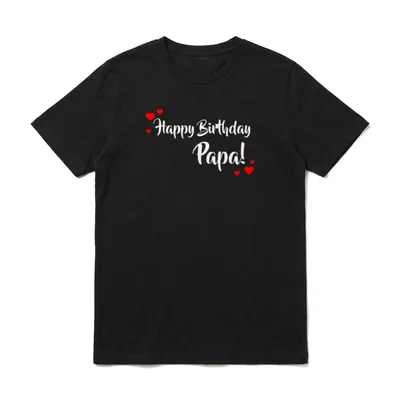 Papa Lustig Papa Geburtstag T-Shirt – Klassisches T-Shirt in Schwarz