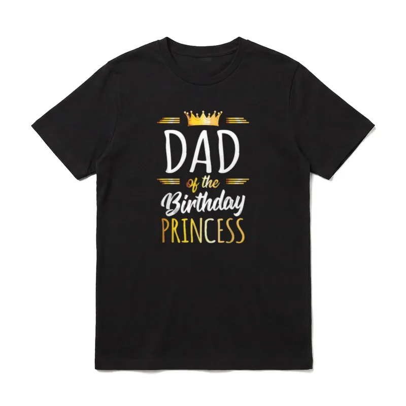 Dad of the Birthday T-Shirt – Klassisches T-Shirt in Schwarz