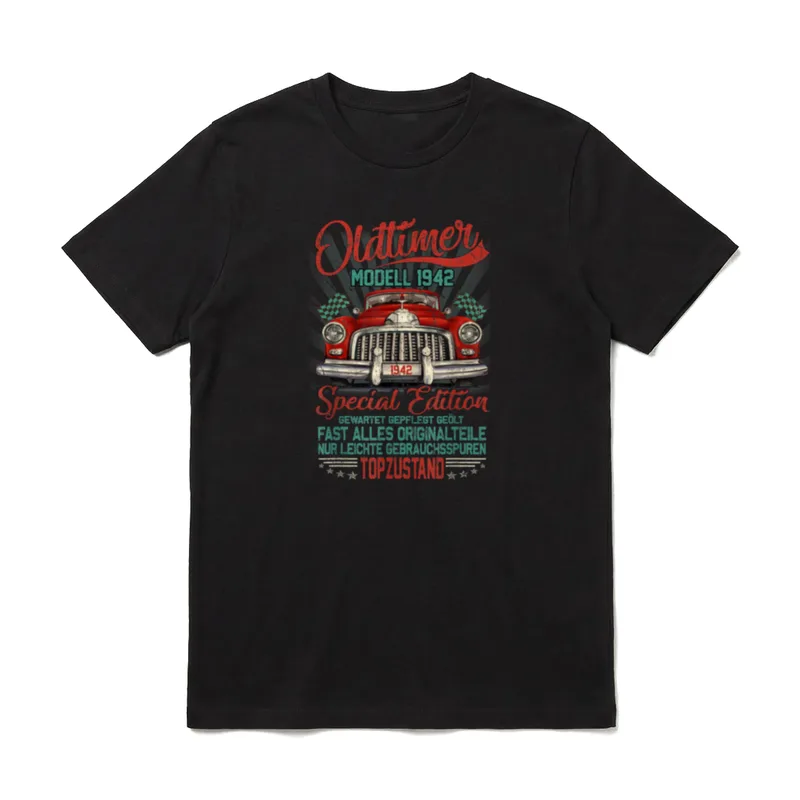 84. Geburtstag Opa Papa T-Shirt – Klassisches T-Shirt in Schwarz