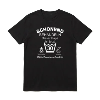 T-Shirt 30 Geburtstag Mann – Klassisches T-Shirt in Schwarz
