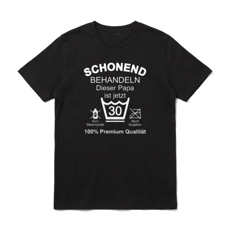 T-Shirt 30 Geburtstag Mann – Klassisches T-Shirt in Schwarz