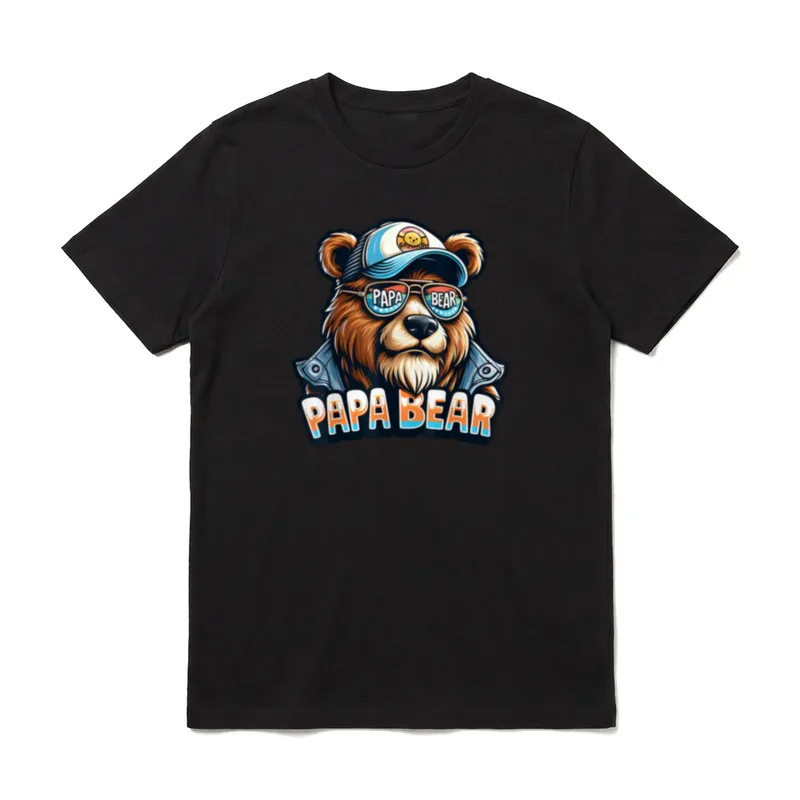 Papa Lustig Papa Geburtstag T-Shirt – Klassisches T-Shirt in Schwarz