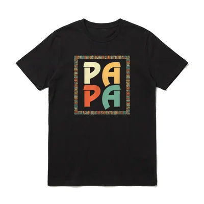 Papa Lustig Papa Geburtstag T-Shirt – Klassisches T-Shirt in Schwarz