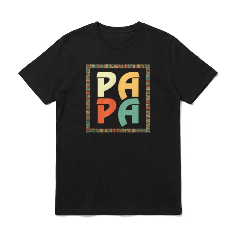 Papa Lustig Papa Geburtstag T-Shirt – Klassisches T-Shirt in Schwarz