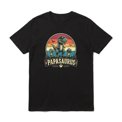 Papa Lustig Papa Geburtstag T-Shirt – Klassisches T-Shirt in Schwarz