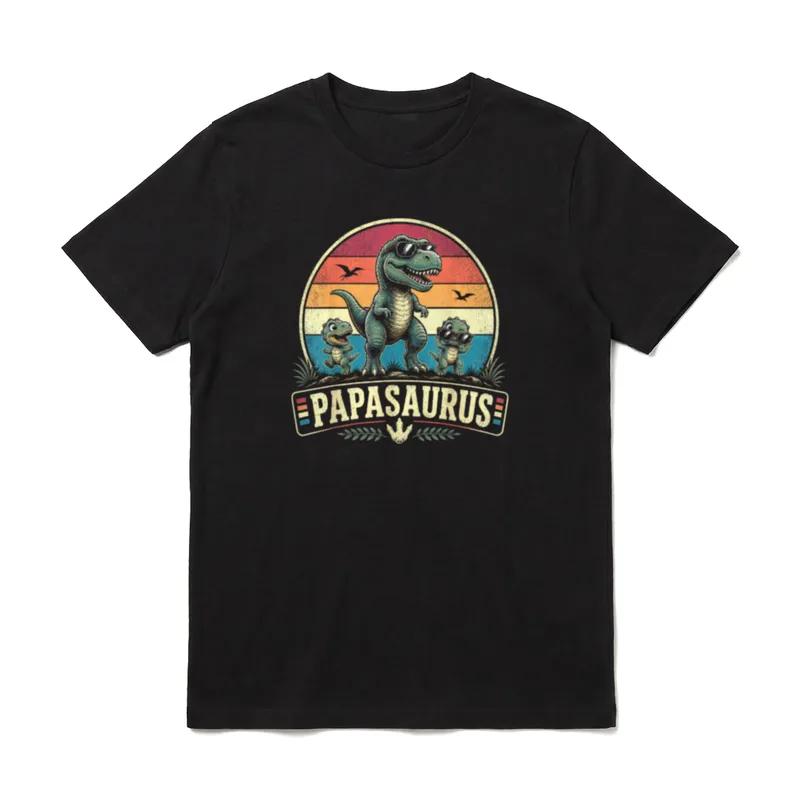 Papa Lustig Papa Geburtstag T-Shirt – Klassisches T-Shirt in Schwarz