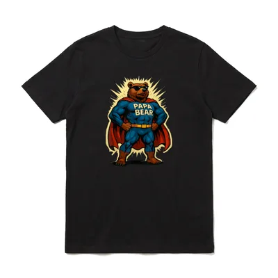 Papa Lustig Papa Geburtstag T-Shirt – Klassisches T-Shirt in Schwarz
