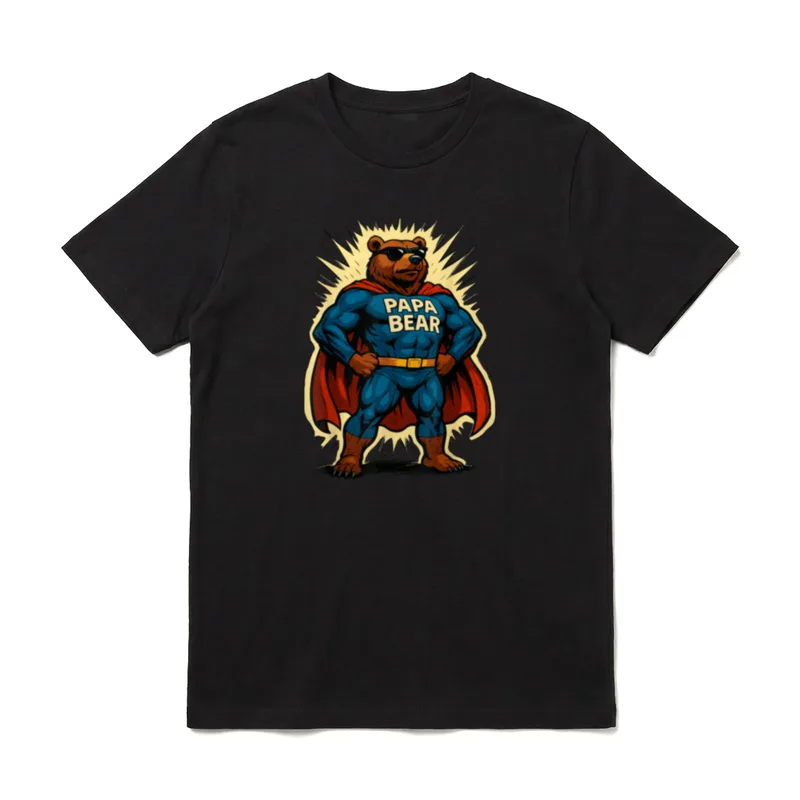 Papa Lustig Papa Geburtstag T-Shirt – Klassisches T-Shirt in Schwarz
