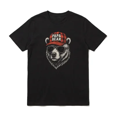 Papa Lustig Papa Geburtstag T-Shirt – Klassisches T-Shirt in Schwarz